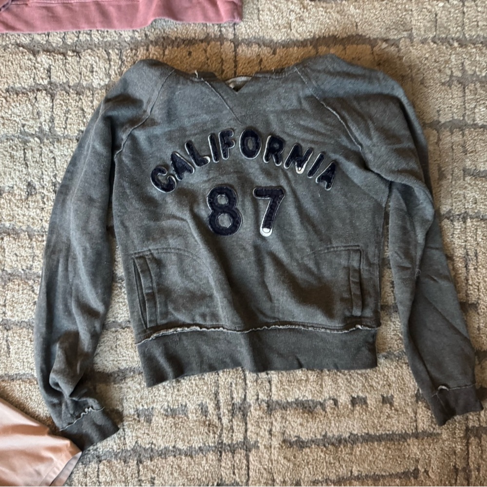 Love Tree Gray California 87 Sweatshirt